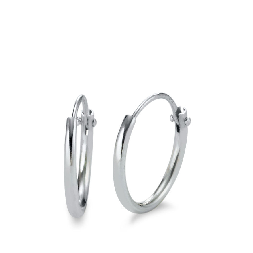 Hoop earrings Silver