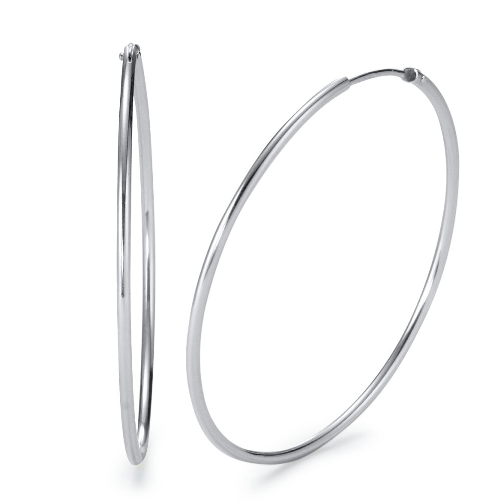 Hoop earrings Silver