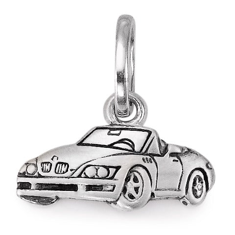 Pendant Silver Patinated Car