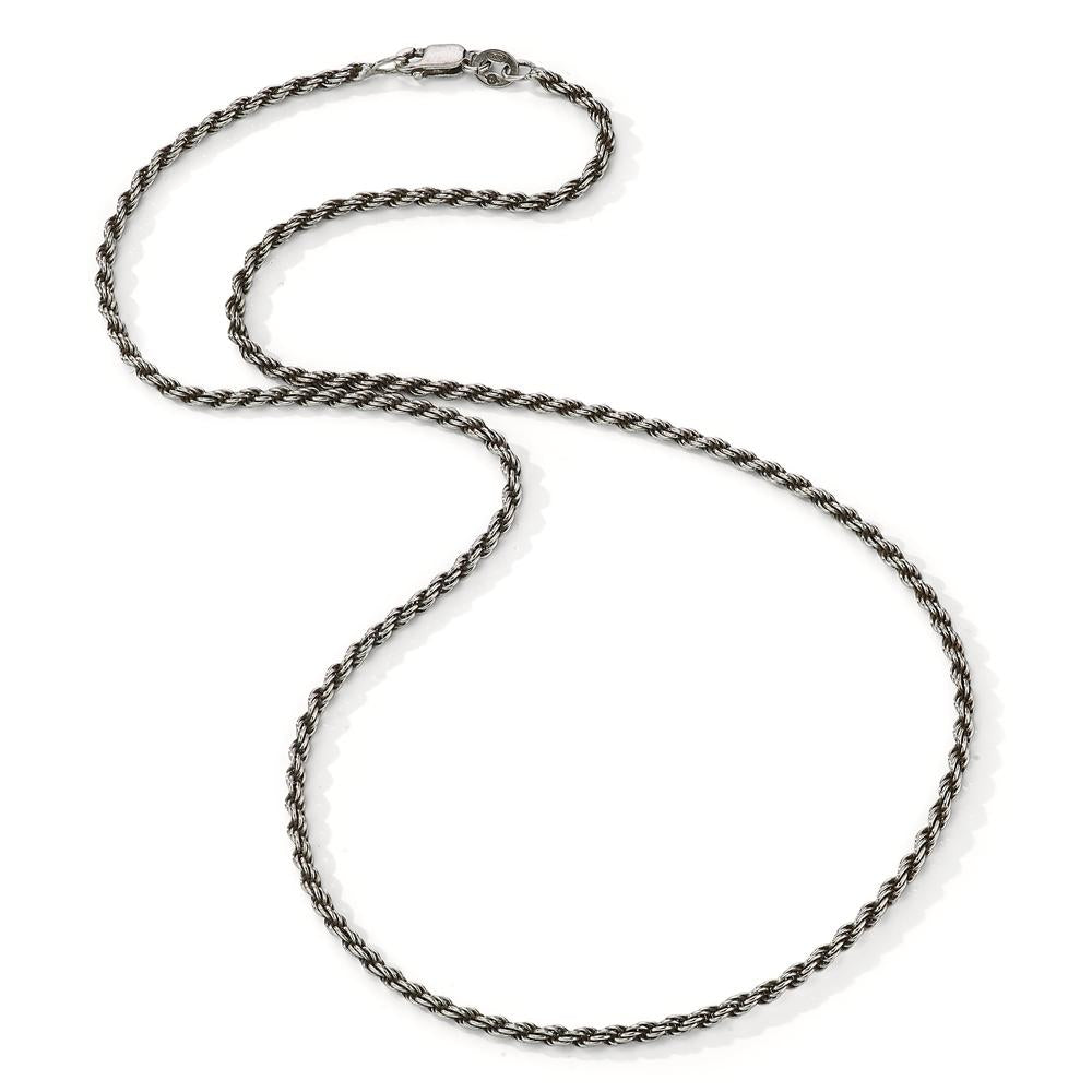 Necklace Silver Patinated 42 cm