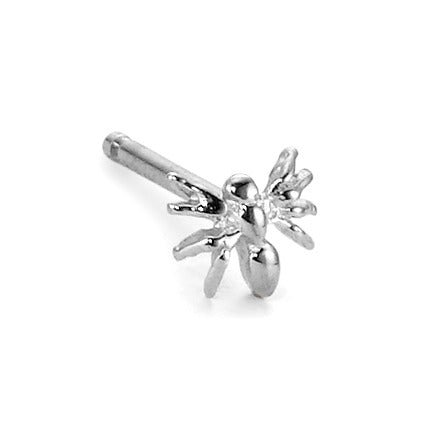 Single stud earring Silver Spider