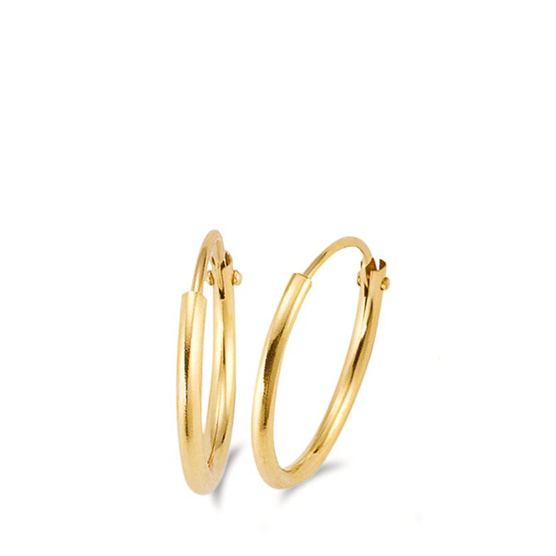 Hoop earrings 14k Yellow Gold