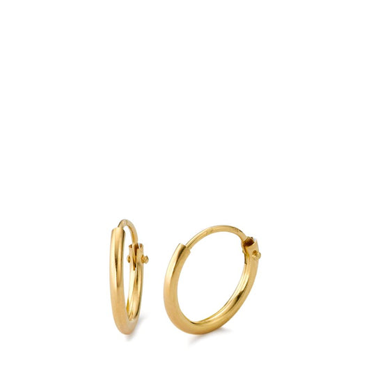 Hoop earrings 9k Yellow Gold