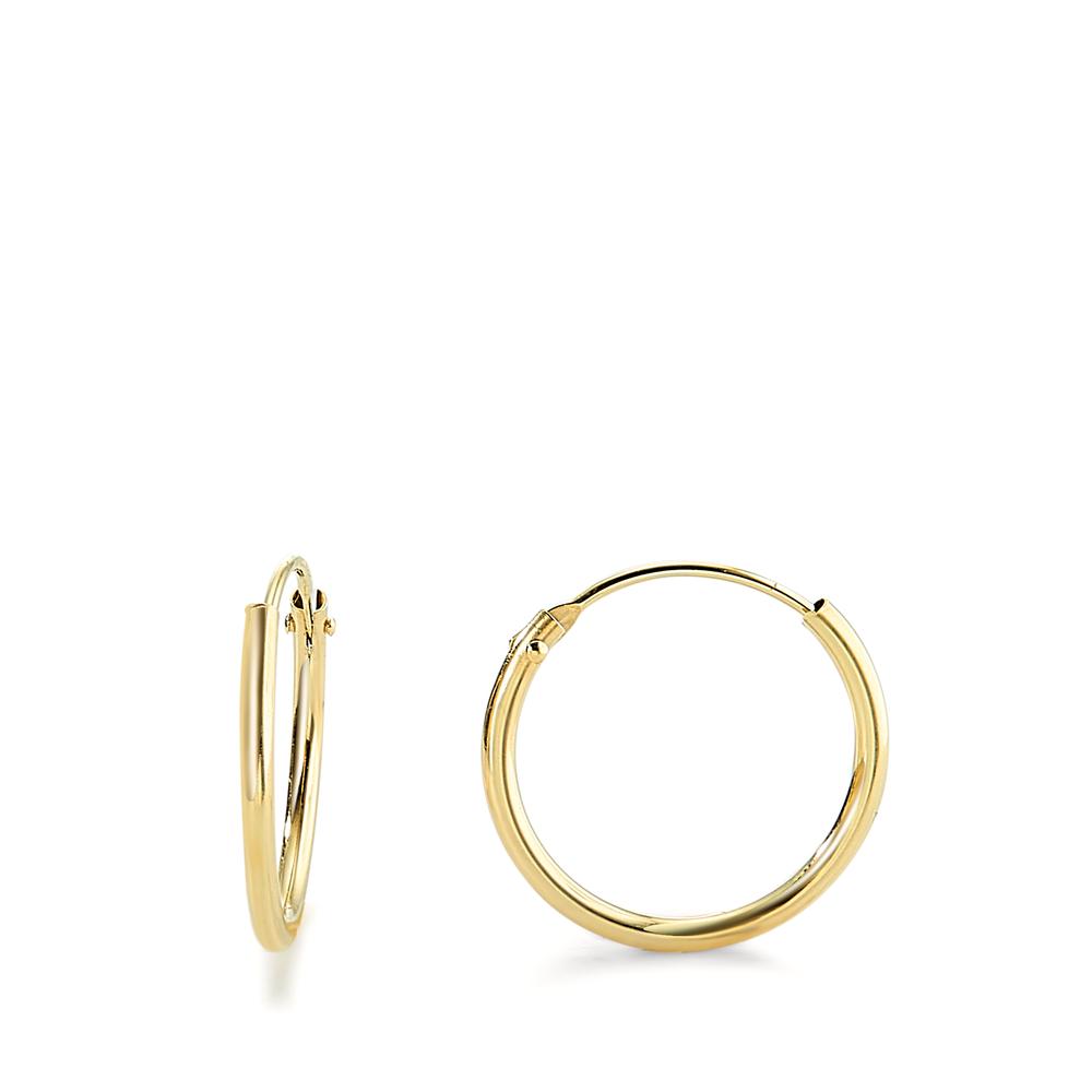 Hoop earrings 9k Yellow Gold