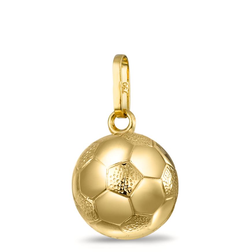 Pendant 9k Yellow Gold Football Ø12 mm