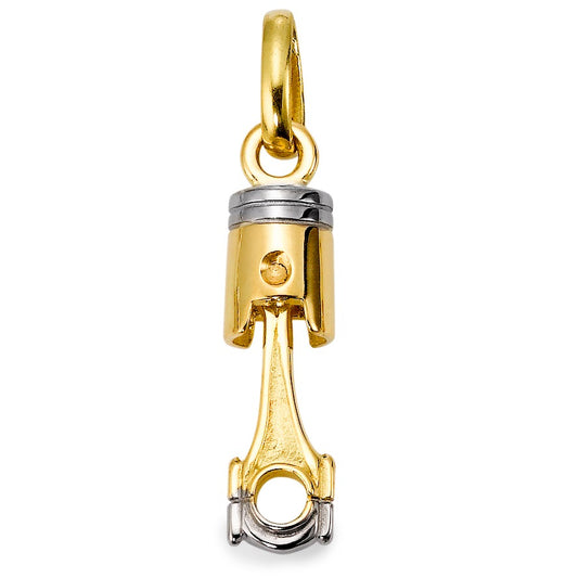 Pendant 18k Yellow Gold Piston