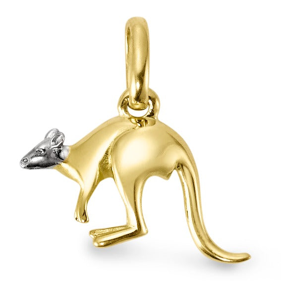 Pendant 18k Yellow Gold Kangaroo