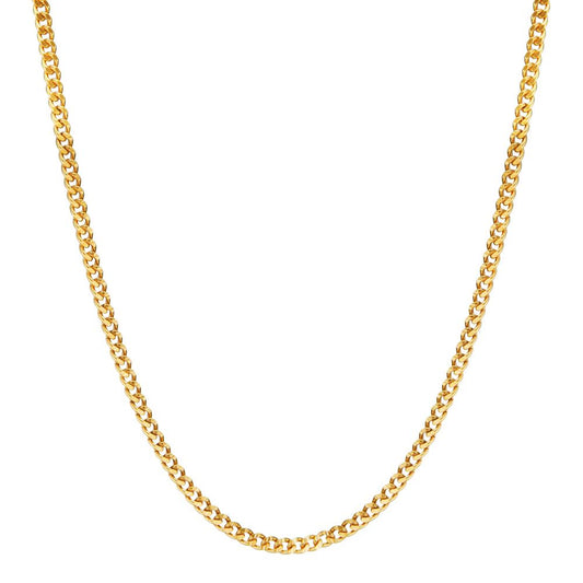 Curb-Necklace 18k Yellow Gold 60 cm