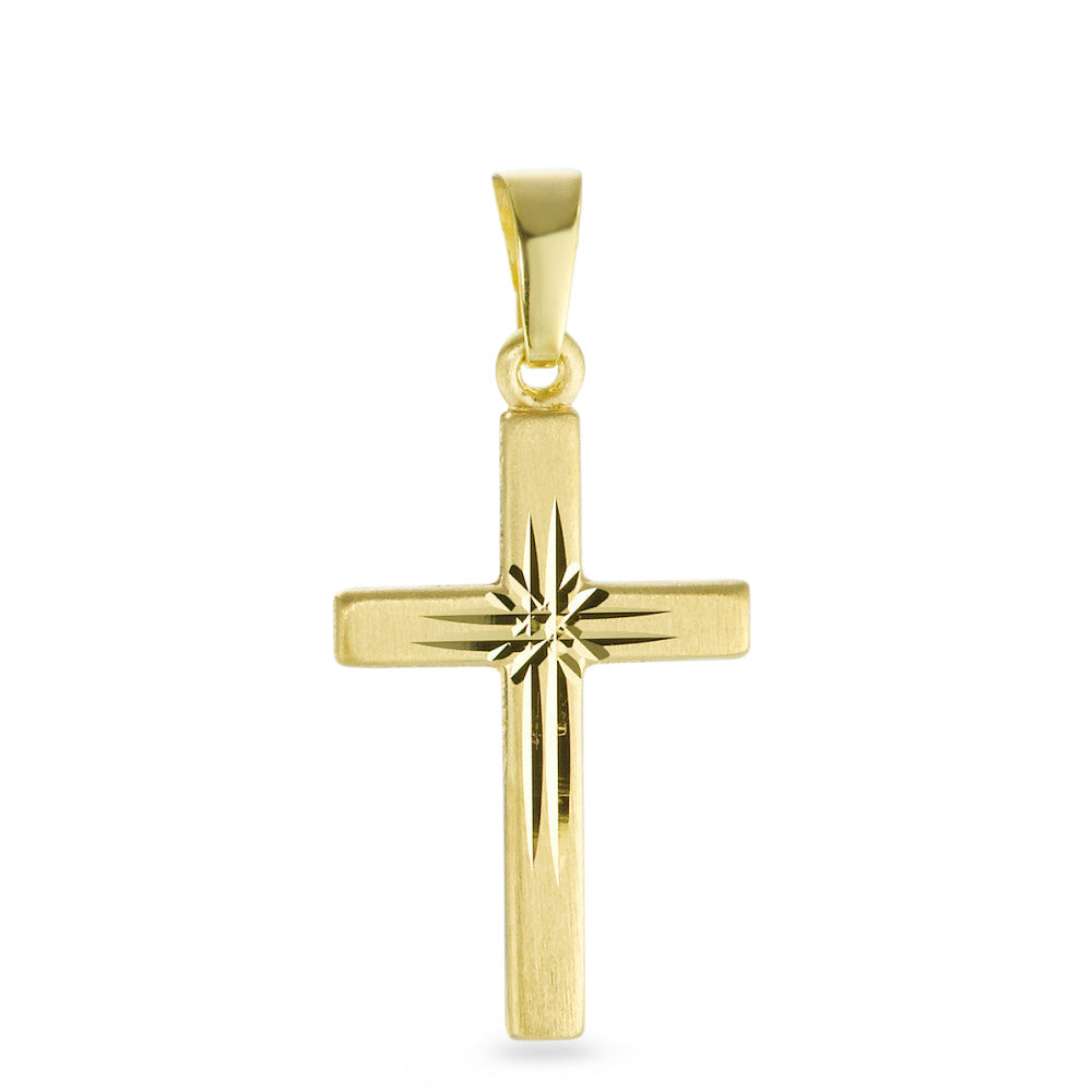 Pendant 18k Yellow Gold Cross