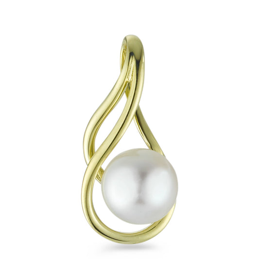 Pendant 9k Yellow Gold Freshwater pearl