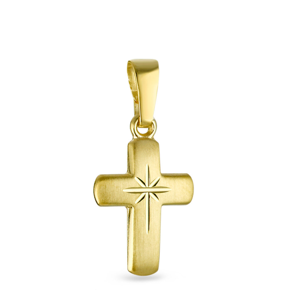 Pendant 18k Yellow Gold Cross