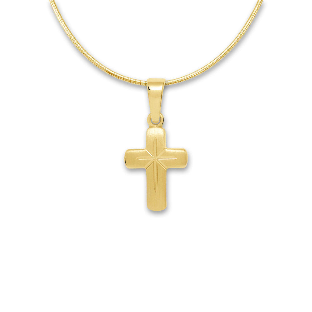 Pendant 18k Yellow Gold Cross