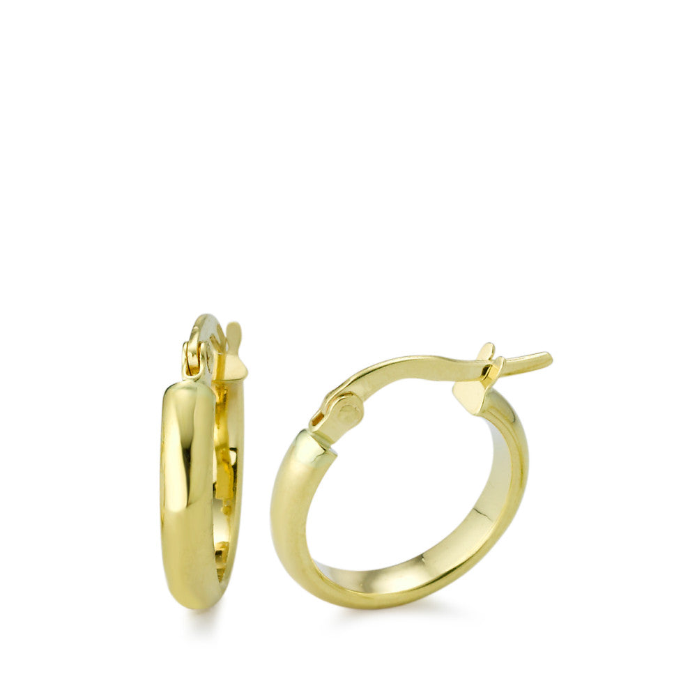 Hoop earrings 9k Yellow Gold