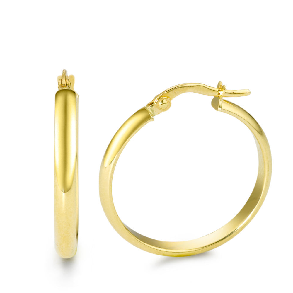 Hoop earrings 9k Yellow Gold