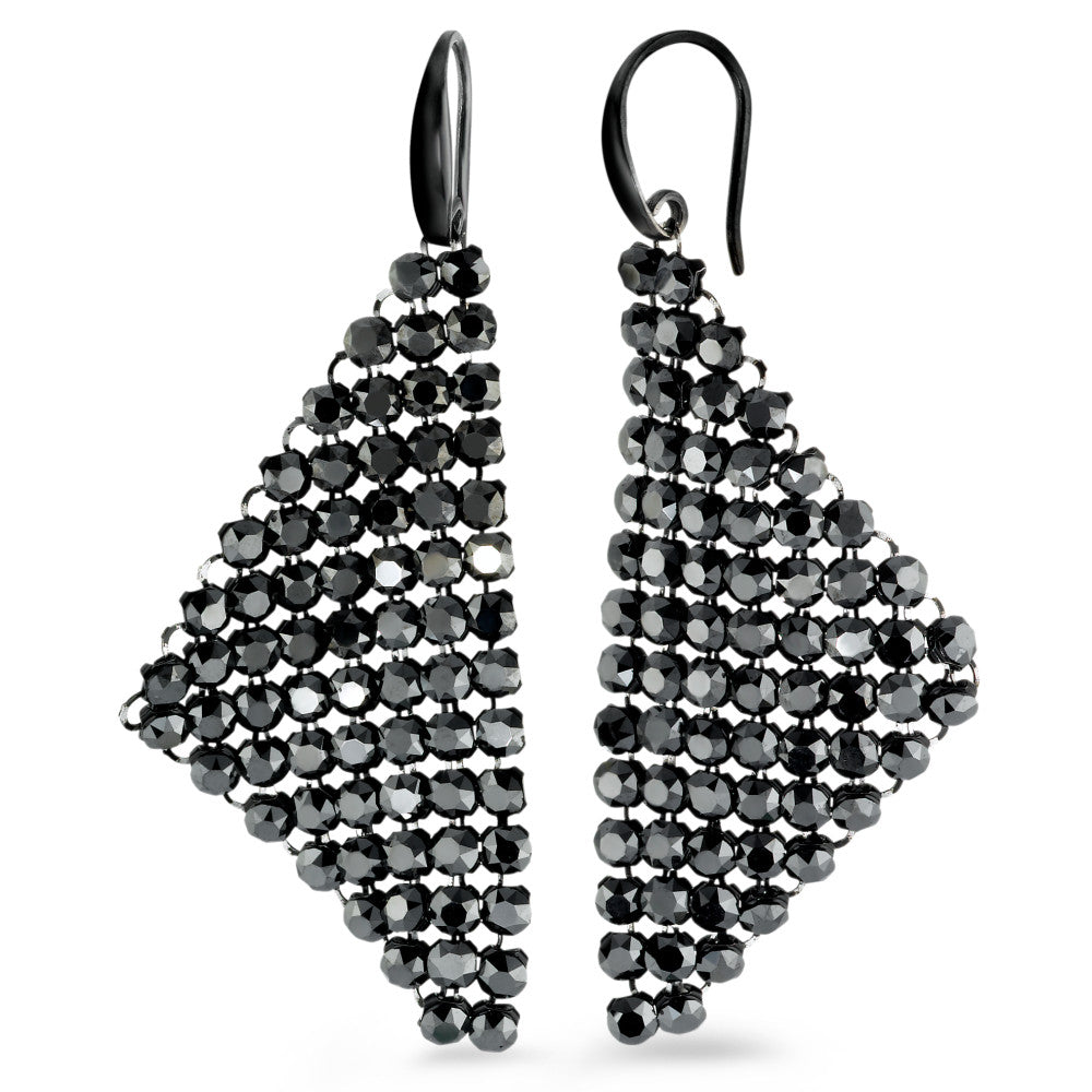 Drop Earrings Silver Zirconia