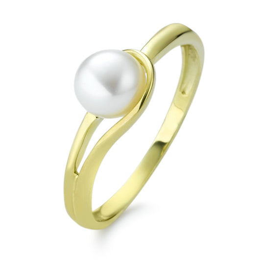 Ring 9k Yellow Gold Freshwater pearl