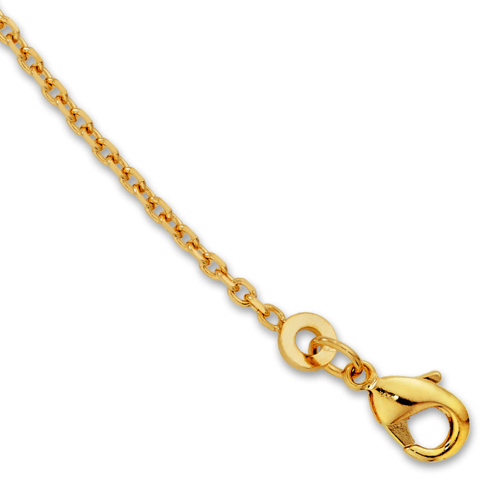 Necklace AM-plated Gold plated 40 cm