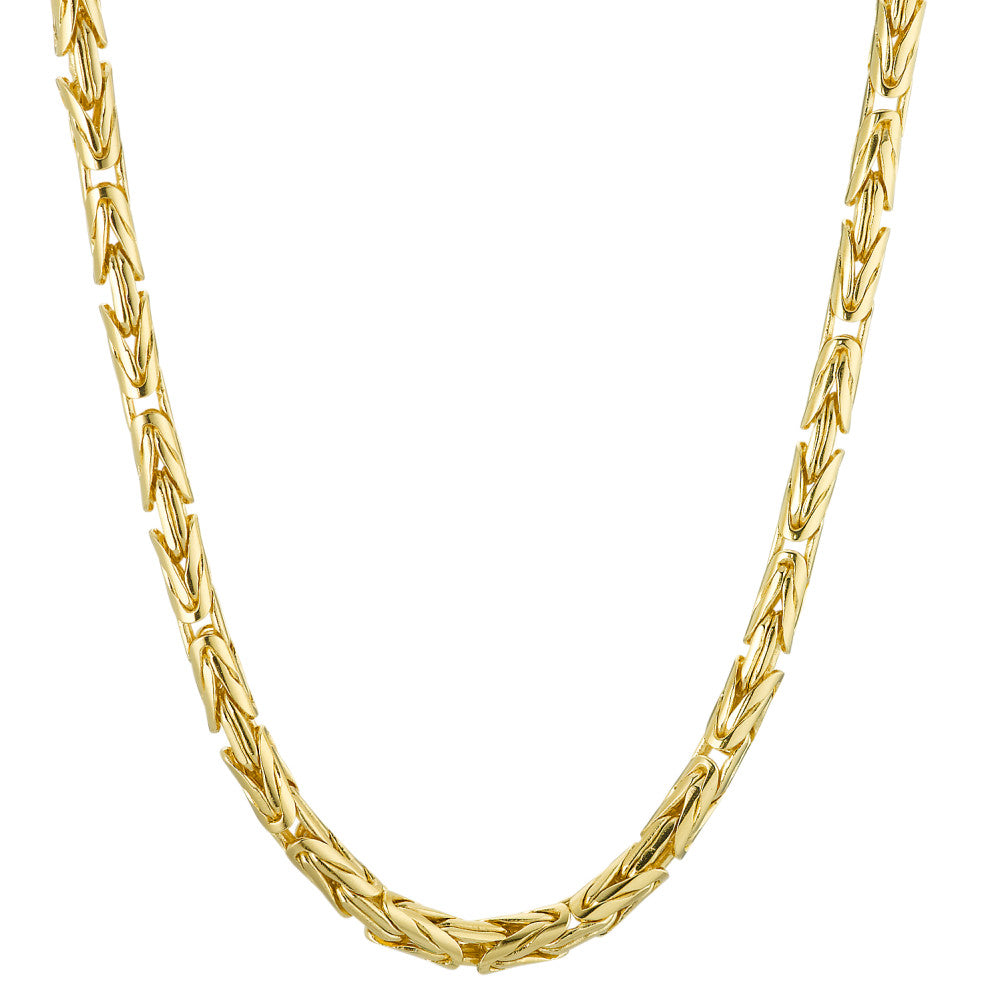 Necklace AM-plated Gold plated 45 cm Ø4 mm