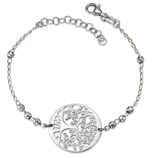 Bracelet Silver Tree Of Life 16-19 cm Ø20 mm