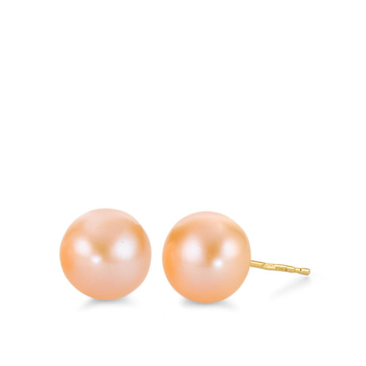 Stud earrings 9k Yellow Gold Freshwater pearl