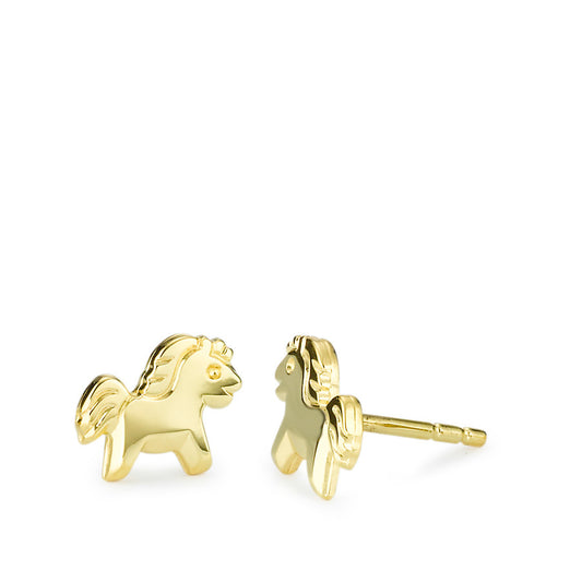 Stud earrings 9k Yellow Gold