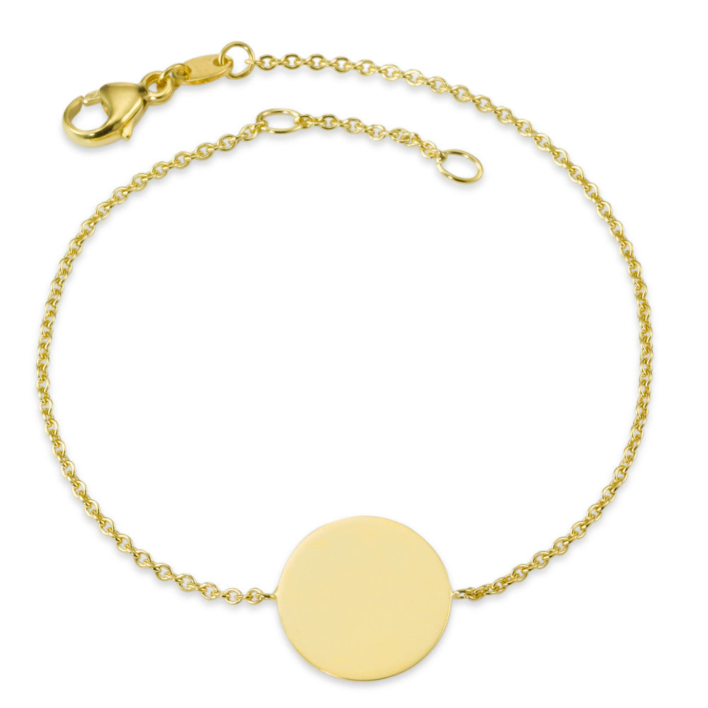 Bracelet 18k Yellow Gold 16.5-18 cm Ø13 mm