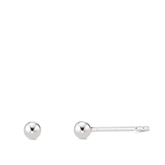 Stud earrings Silver Ø3 mm