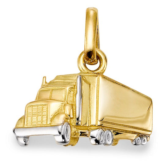 Pendant 9k Yellow Gold Truck