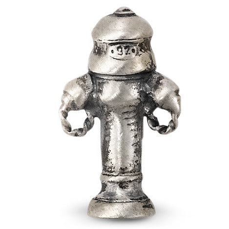 Pendant Silver Patinated Fire Hydrant