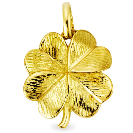 Pendant 18k Yellow Gold Cloverleaf