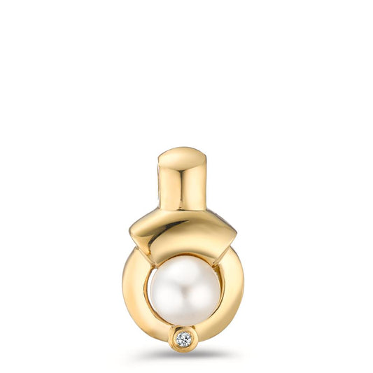 Pendant 18k Yellow Gold Freshwater pearl