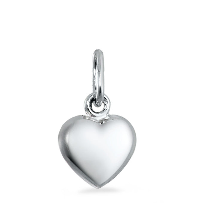 Pendant 18k White Gold Heart