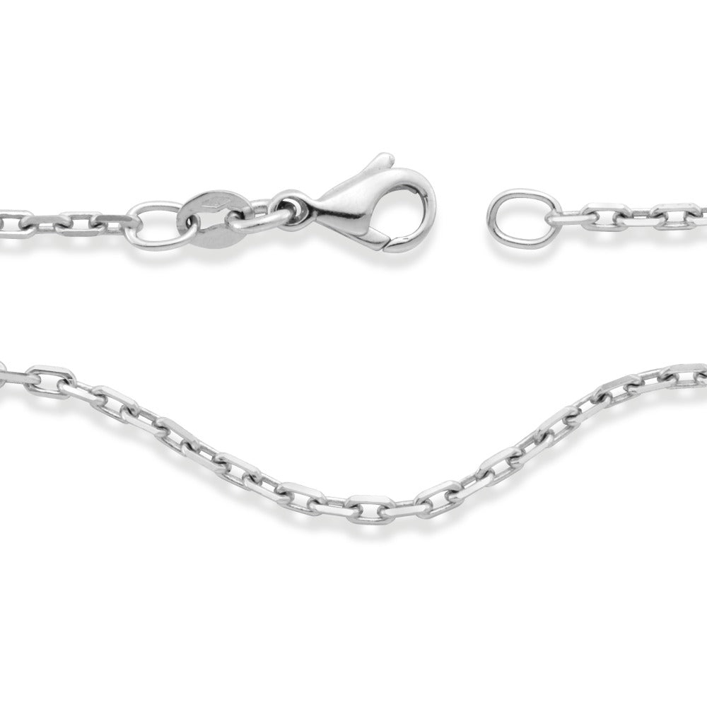 Necklace 18k White Gold 42 cm