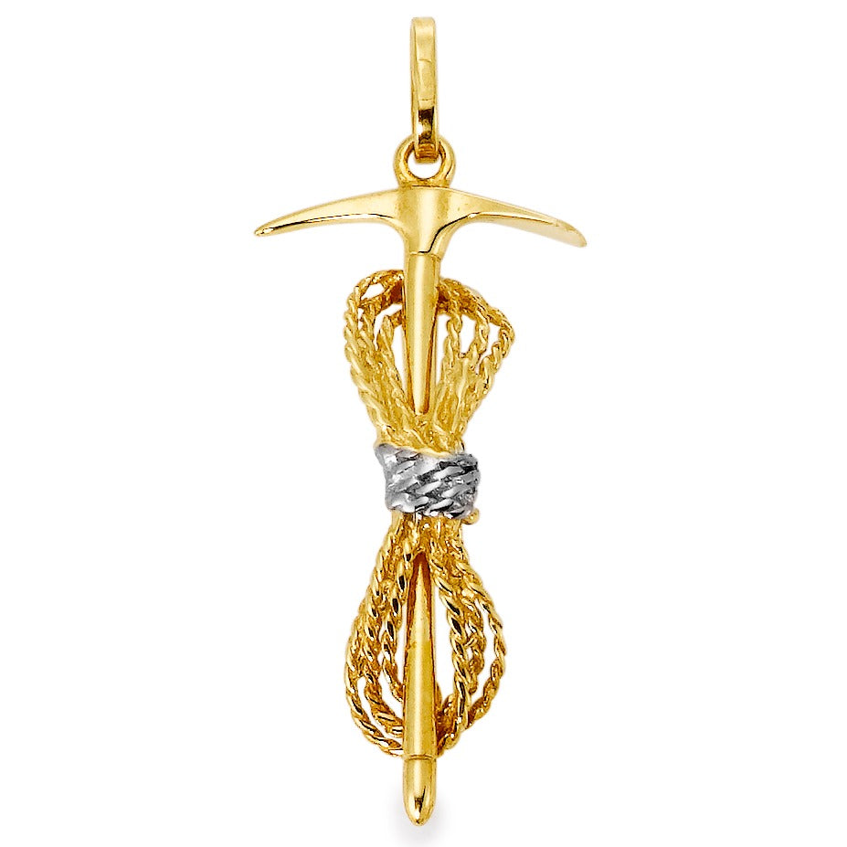 Pendant 9k Yellow Gold Mountaineering