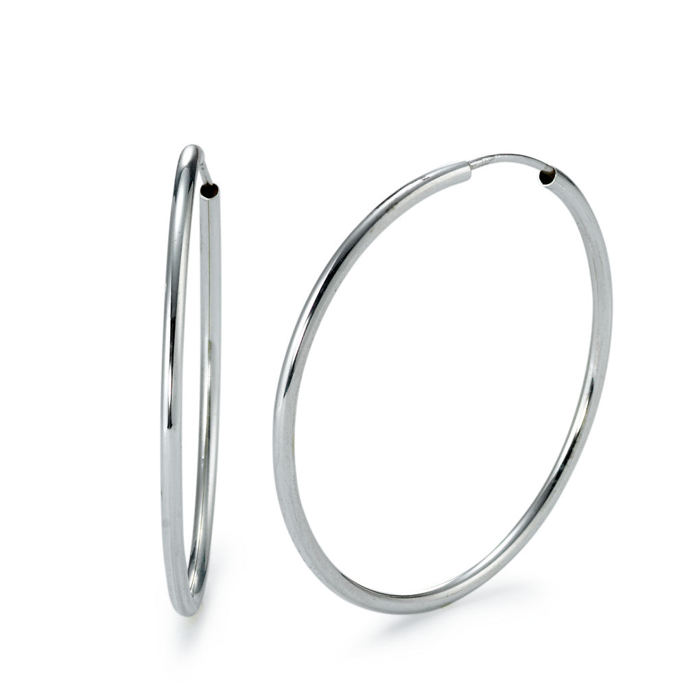 Hoop earrings Silver