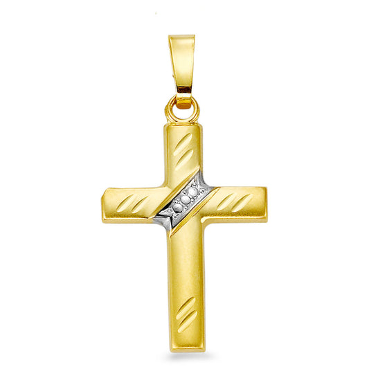 Pendant 9k Yellow Gold Cross