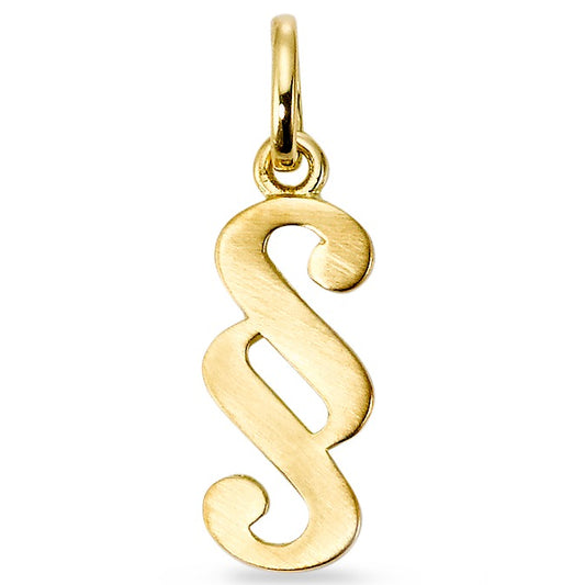 Pendant 18k Yellow Gold Paragraph