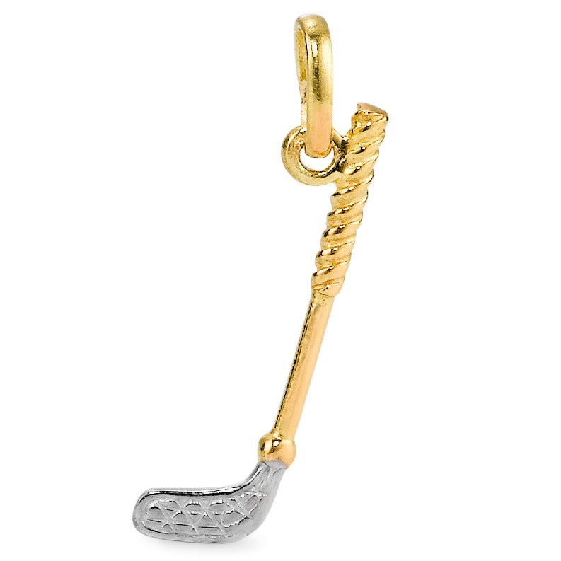 Pendant 18k Yellow Gold Unihockey