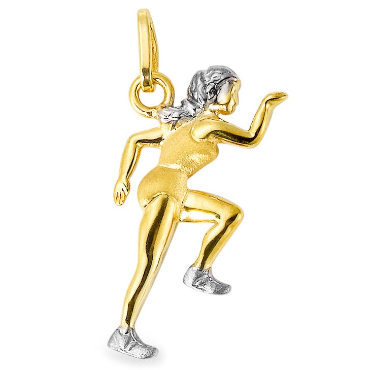 Pendant 18k Yellow Gold Running