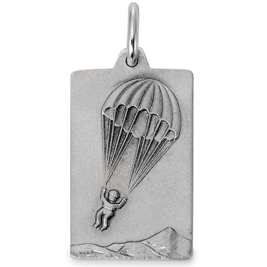 Pendant Silver Skydiver