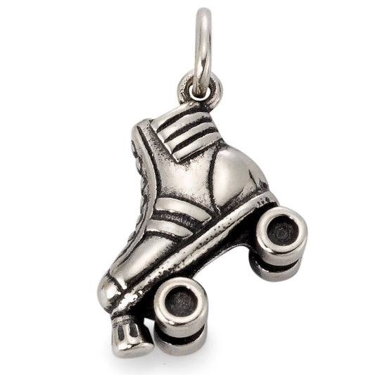 Pendant Silver Roller Skate