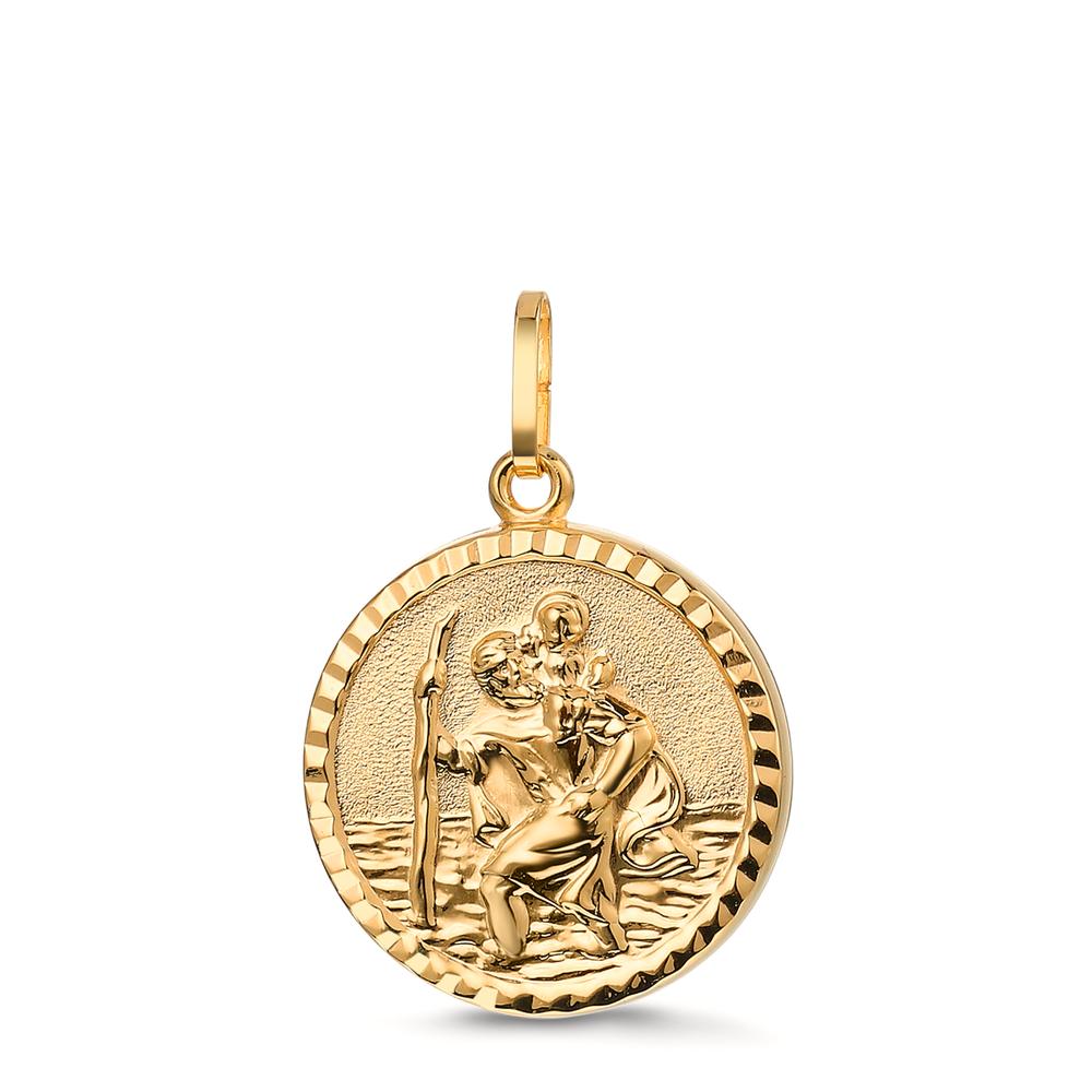 Pendant 18k Yellow Gold Ø16 mm