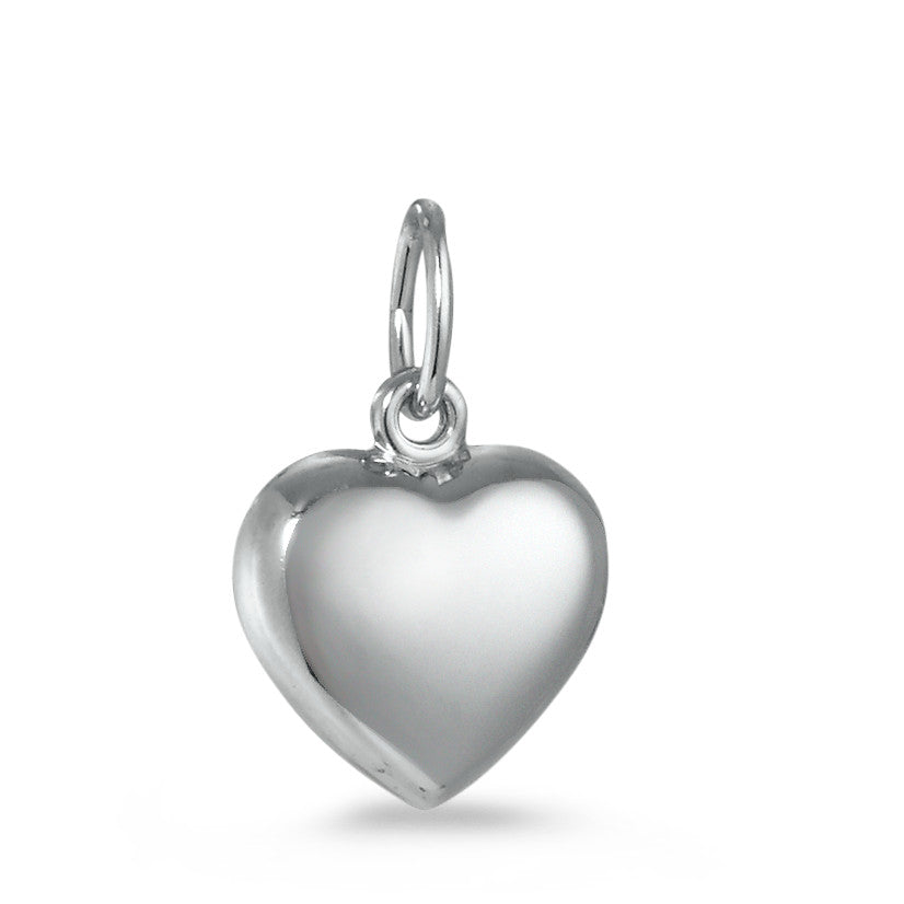 Pendant 18k White Gold Heart