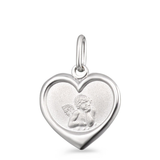 Pendant 18k White Gold Guardian Angel