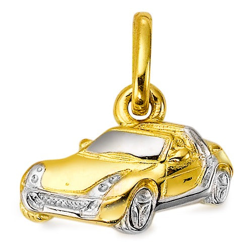 Pendant 18k Yellow Gold Car