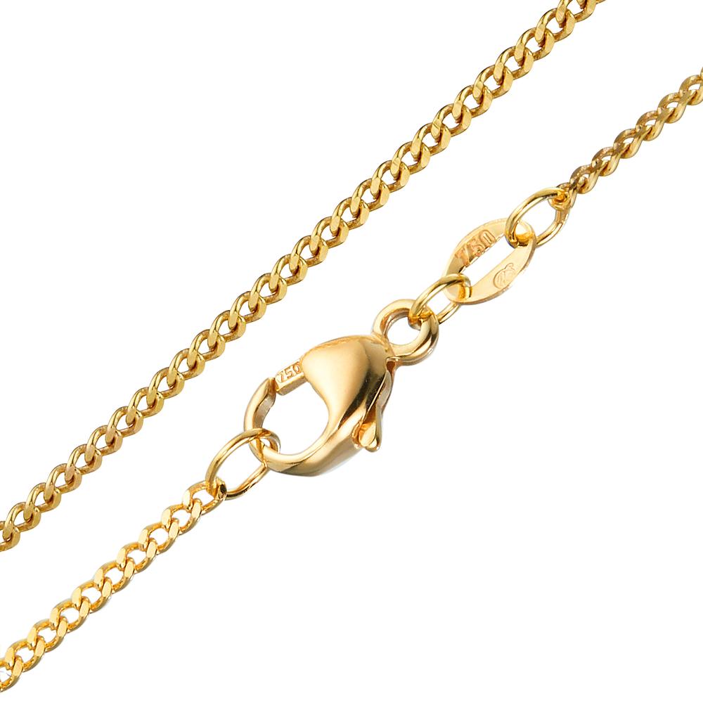 Curb-Necklace 18k Yellow Gold 36 cm