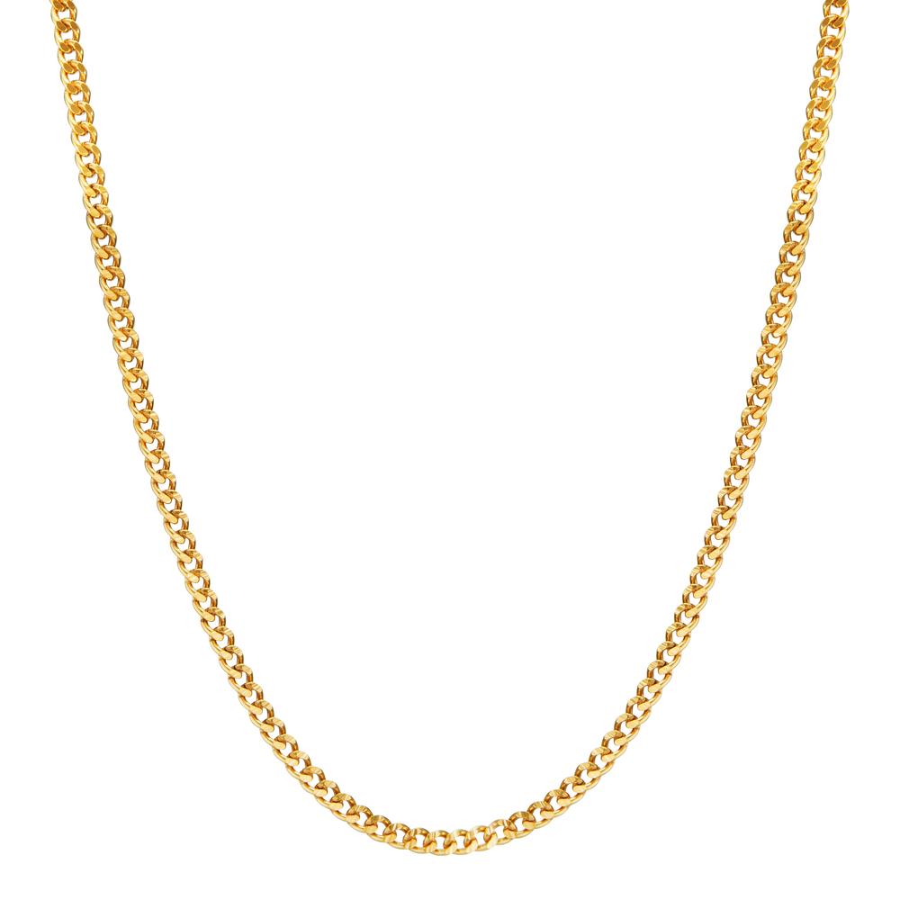 Curb-Necklace 18k Yellow Gold 36 cm