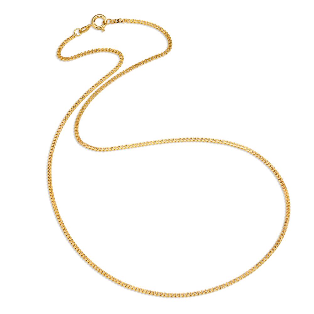 Curb-Necklace 18k Yellow Gold 36 cm