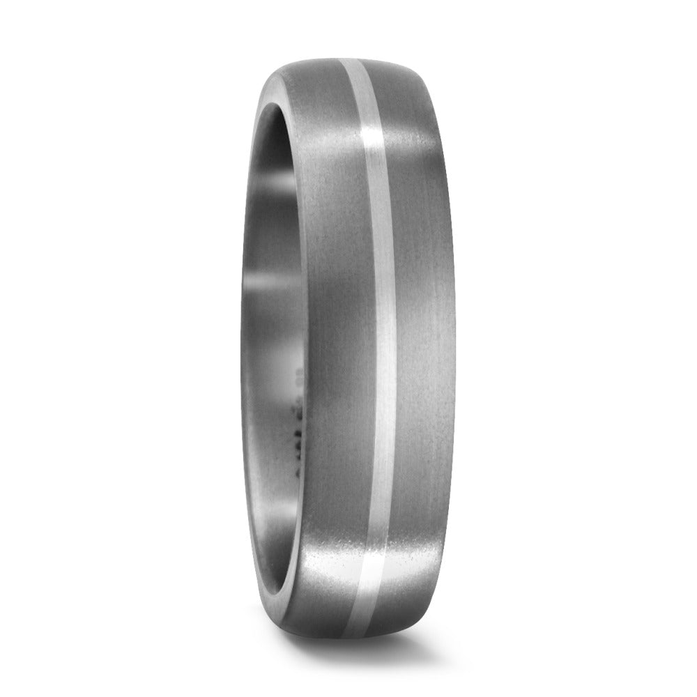 Ring Titanium, 18k White Gold