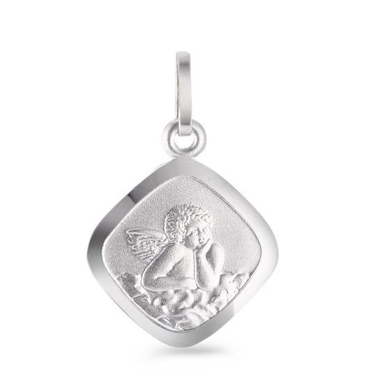 Pendant 18k White Gold Guardian Angel